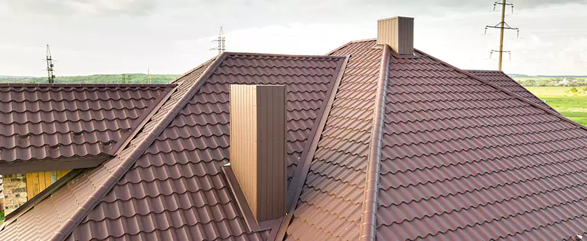 Residential Chimney Flashing Restoration in East Orange, NJ
