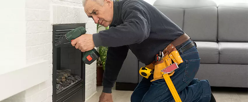 New Indoor Fireplace Installation in East Orange, New Jersey