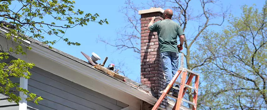 Vinyl and PVC Chimney Flashing Installation in East Orange, NJ