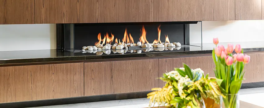 Double-height Fireplace Design Refurbishment in East Orange, New Jersey